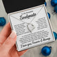 TO MY BEAUTIFUL SOULMATE THROUGH MY EYES FOREVER LOVE NECKLACE GIFT SET