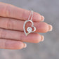 HAPPY ANNIVERSARY LAST EVERYTHING FOREVER LOVE NECKLACE