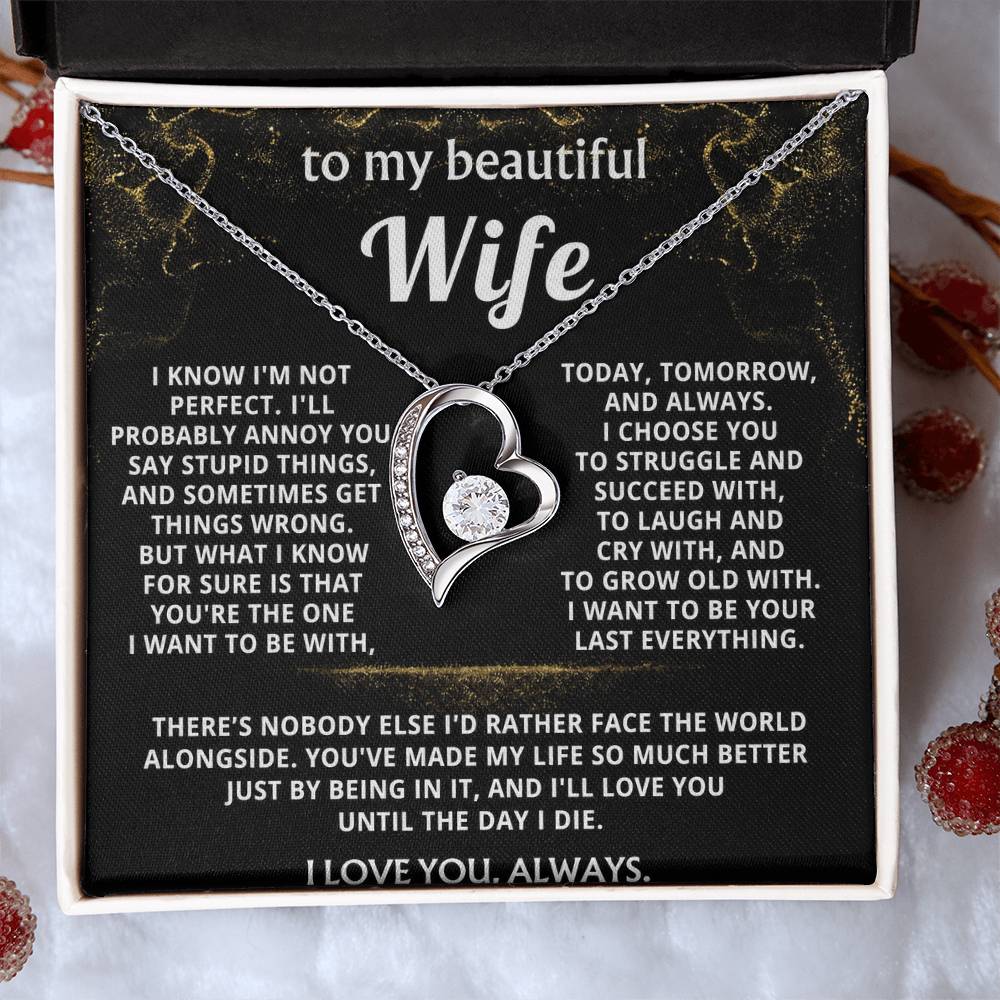 To My Wife, You make my life so much better.