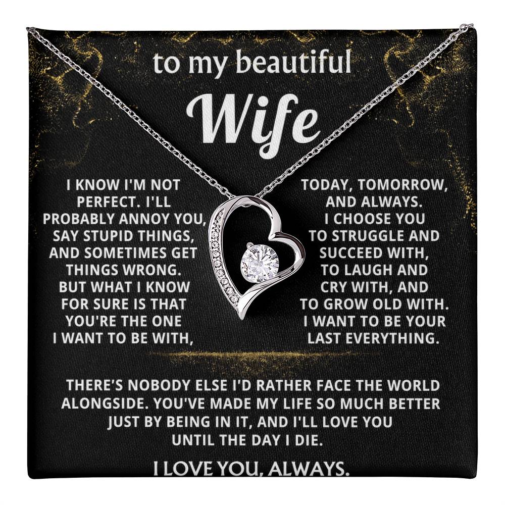 To My Wife, You make my life so much better.