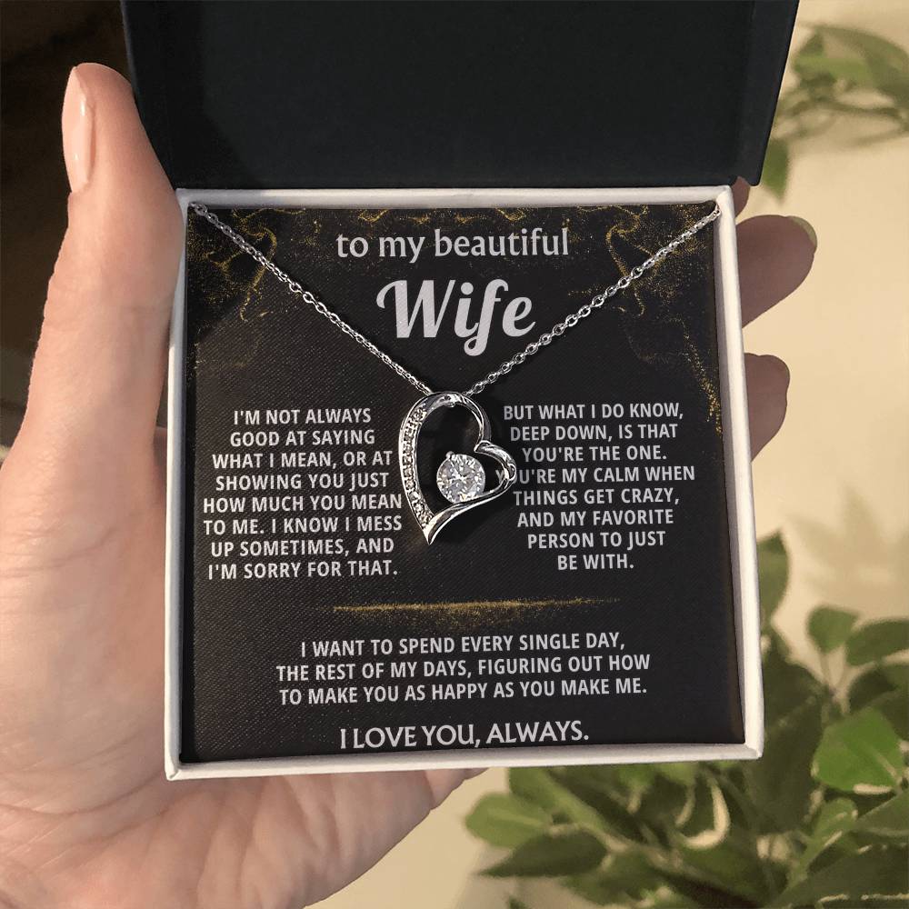 To My Wife, You're my everything, always.