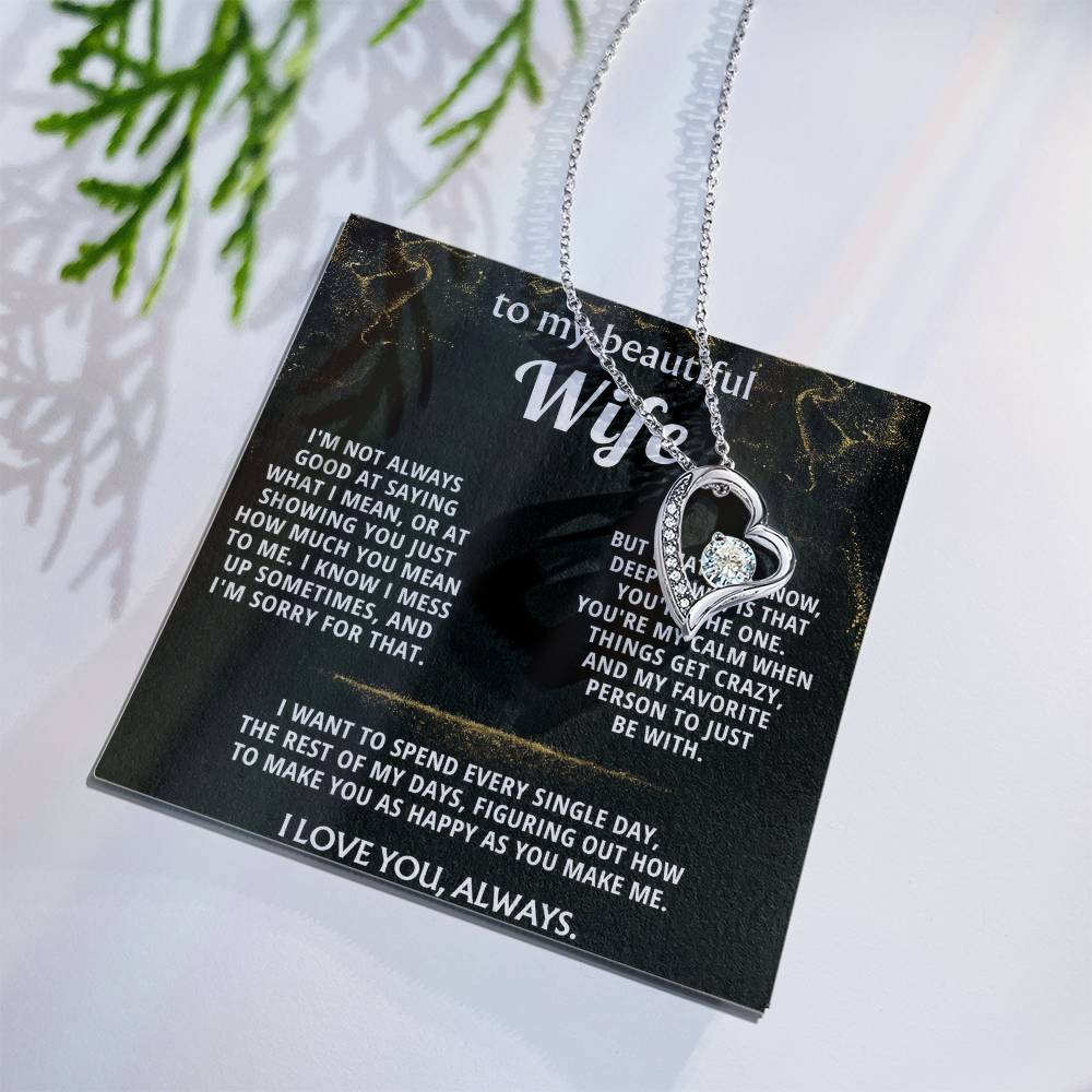 To My Wife, You're my everything, always.