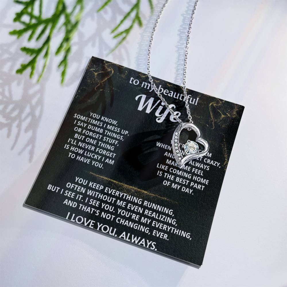 To My Wife, You make coming home the best part.