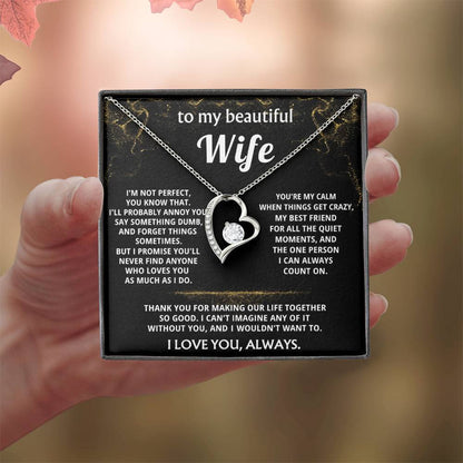 To My Wife, You make my life so good.