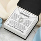TO MY BEAUTIFUL SOULMATE THROUGH MY EYES FOREVER LOVE NECKLACE GIFT SET