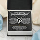 To My Dearest Granddaughter, My love for you won't ever fade.