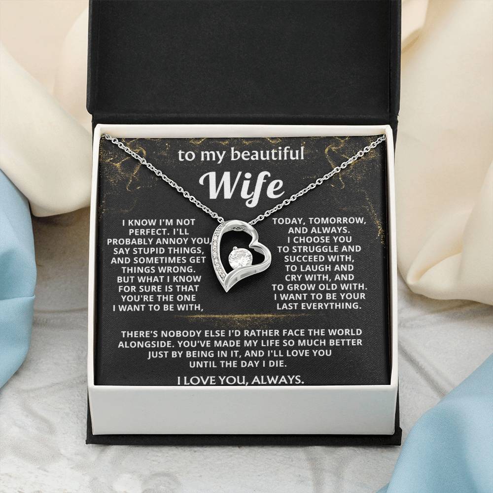 To My Wife, You make my life so much better.