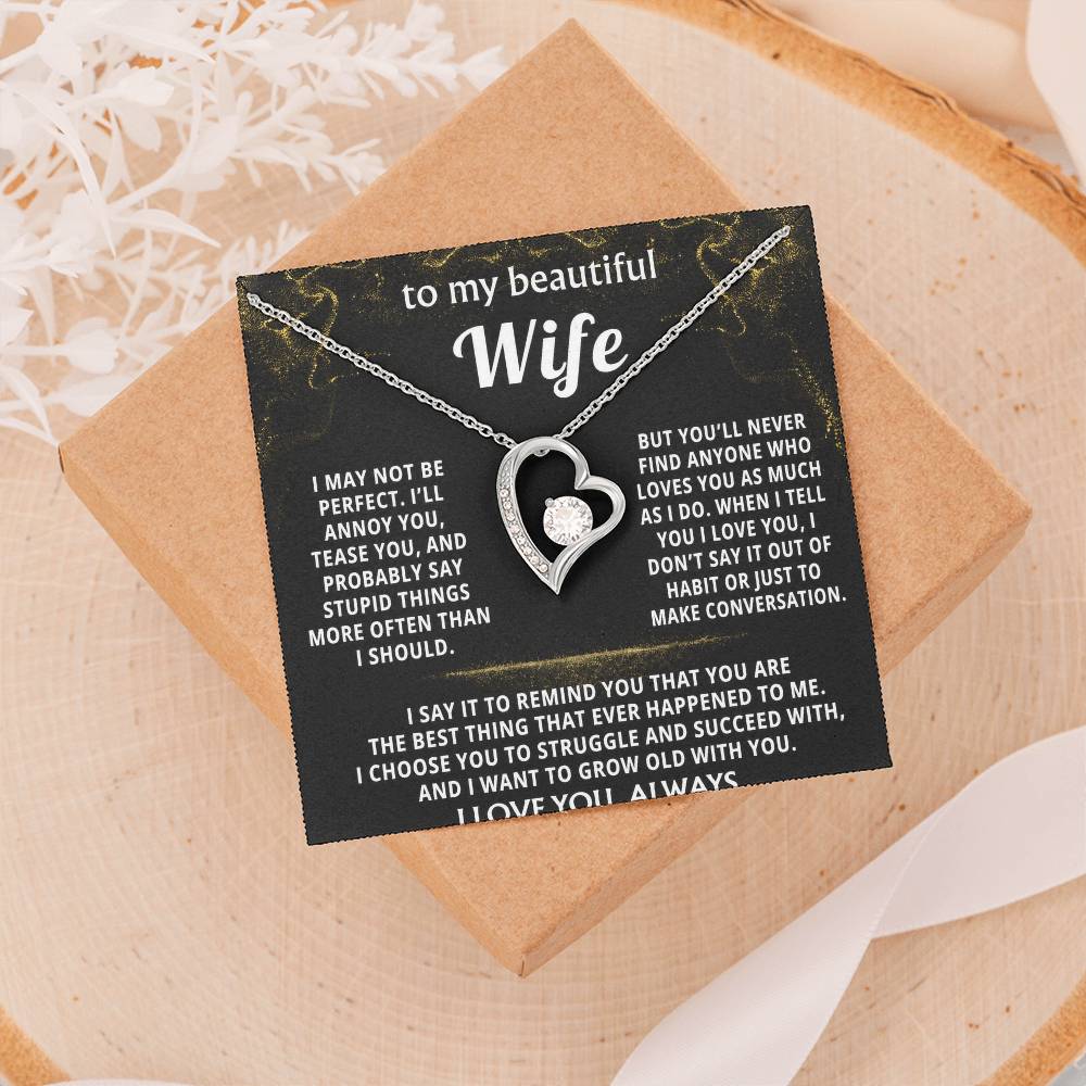 To My Wife, I love you more than anyone.