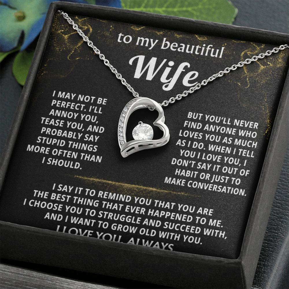 To My Wife, I love you more than anyone.