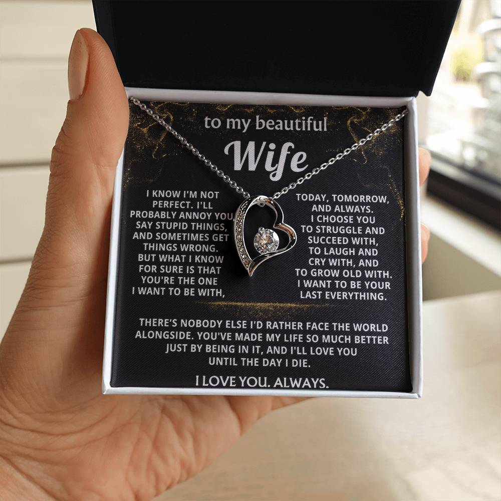 To My Wife, You make my life so much better.