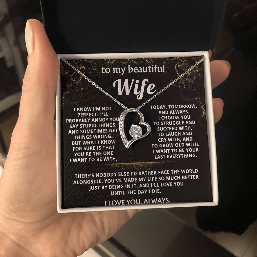 To My Wife, You make my life so much better.