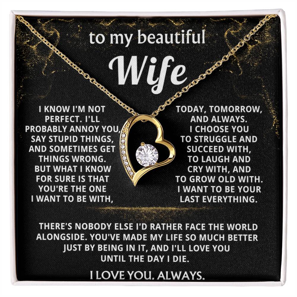To My Wife, You make my life so much better.