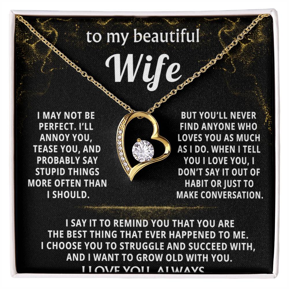 To My Wife, I love you more than anyone.