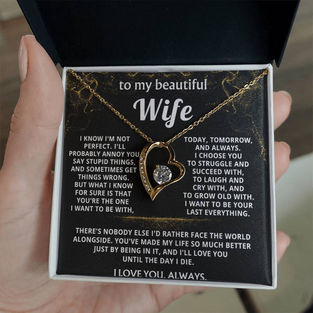 To My Wife, You make my life so much better.