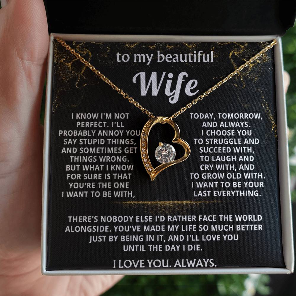 To My Wife, You make my life so much better.