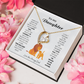 To My Daughter - When you wear this necklace, never forget that I LOVE YOU [ Forever Love ]