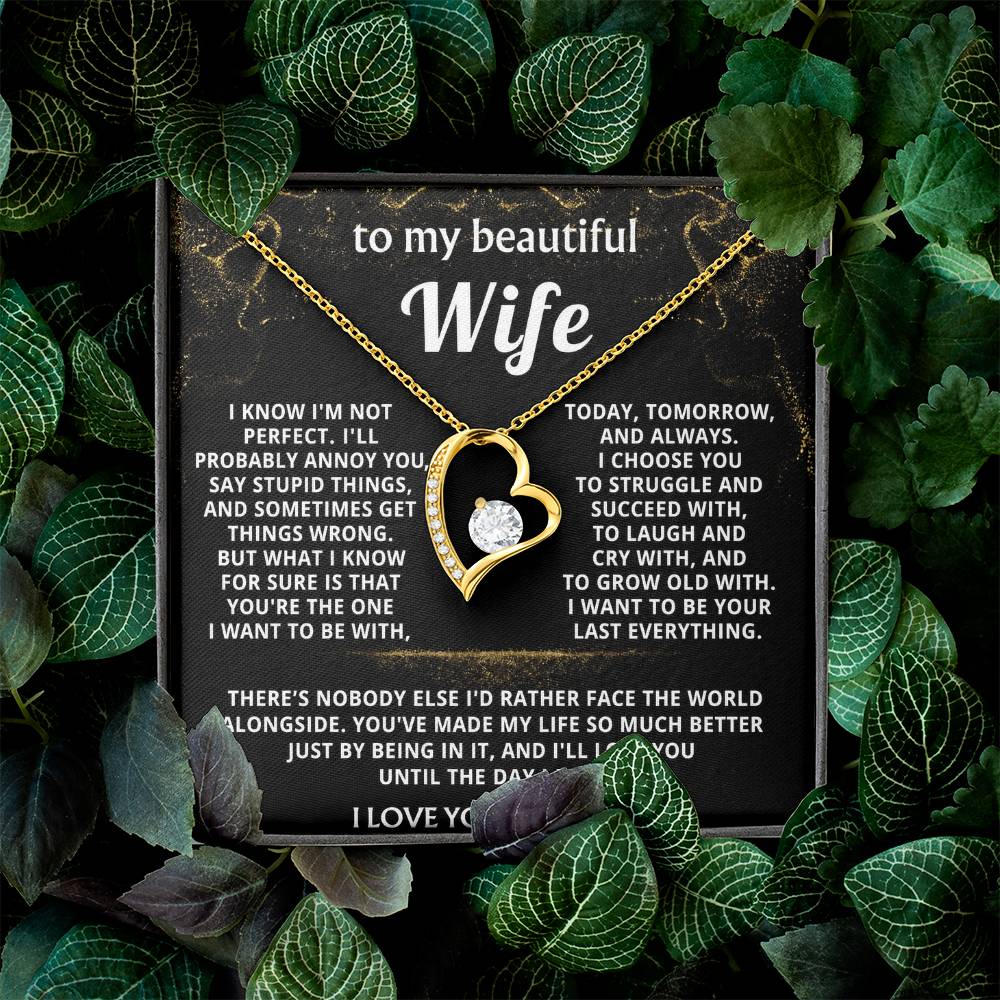 To My Wife, You make my life so much better.