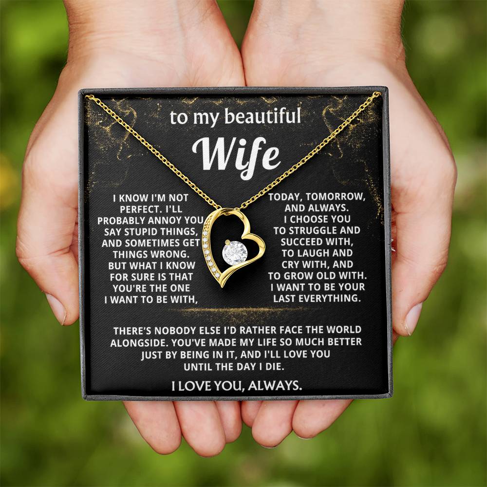 To My Wife, You make my life so much better.