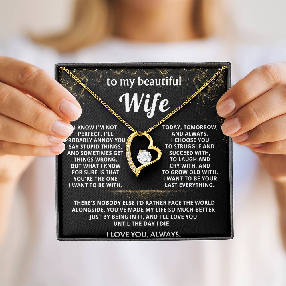 To My Wife, You make my life so much better.