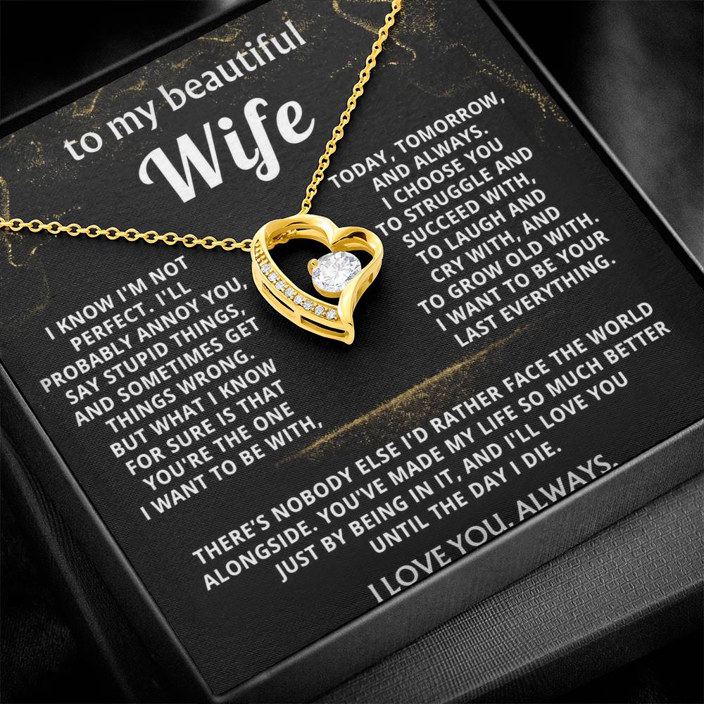 To My Wife, You make my life so much better.