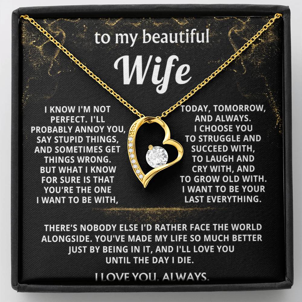 To My Wife, You make my life so much better.