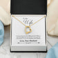 TO MY WIFE LAST EVERYTHING FOREVER LOVE NECKLACE GIFT SET