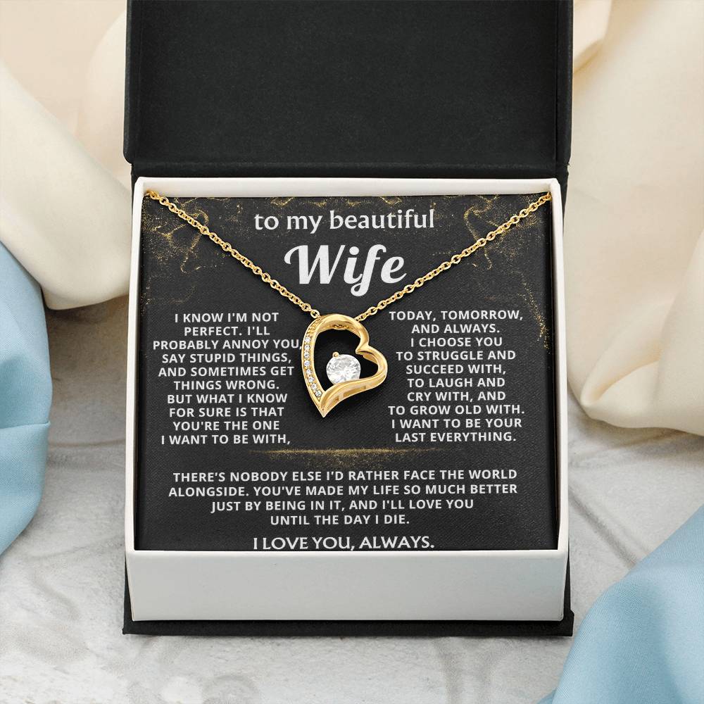 To My Wife, You make my life so much better.