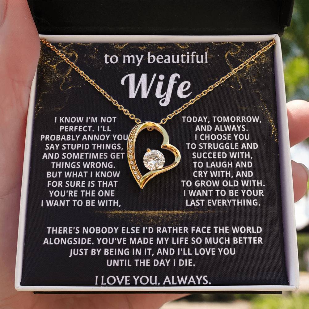 To My Wife, You make my life so much better.