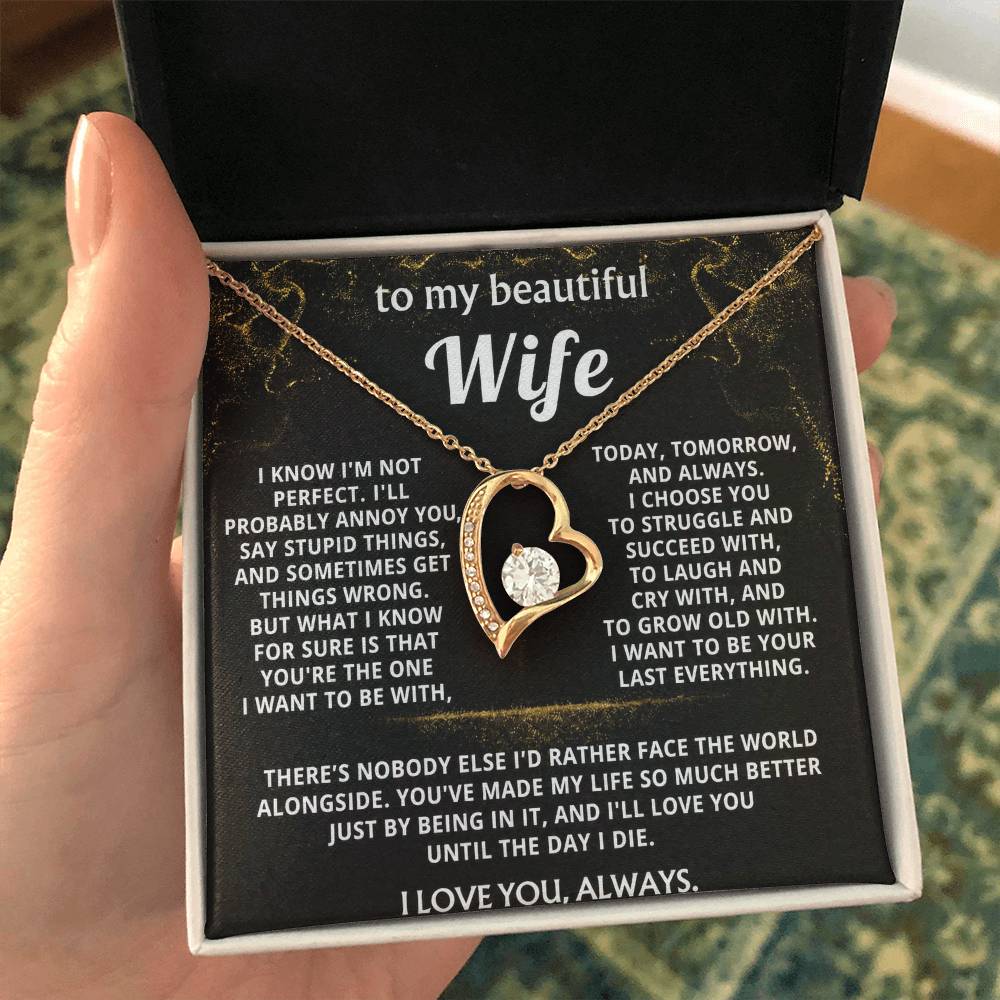 To My Wife, You make my life so much better.