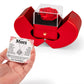 TO MY MOM FROM DAUGHTER SQUEEZED KNOT HEART ROSE BOX