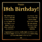 18TH BIRTHDAY SQUEEZED LOVE KNOT NECKLACE HEART BOX GIFT SET
