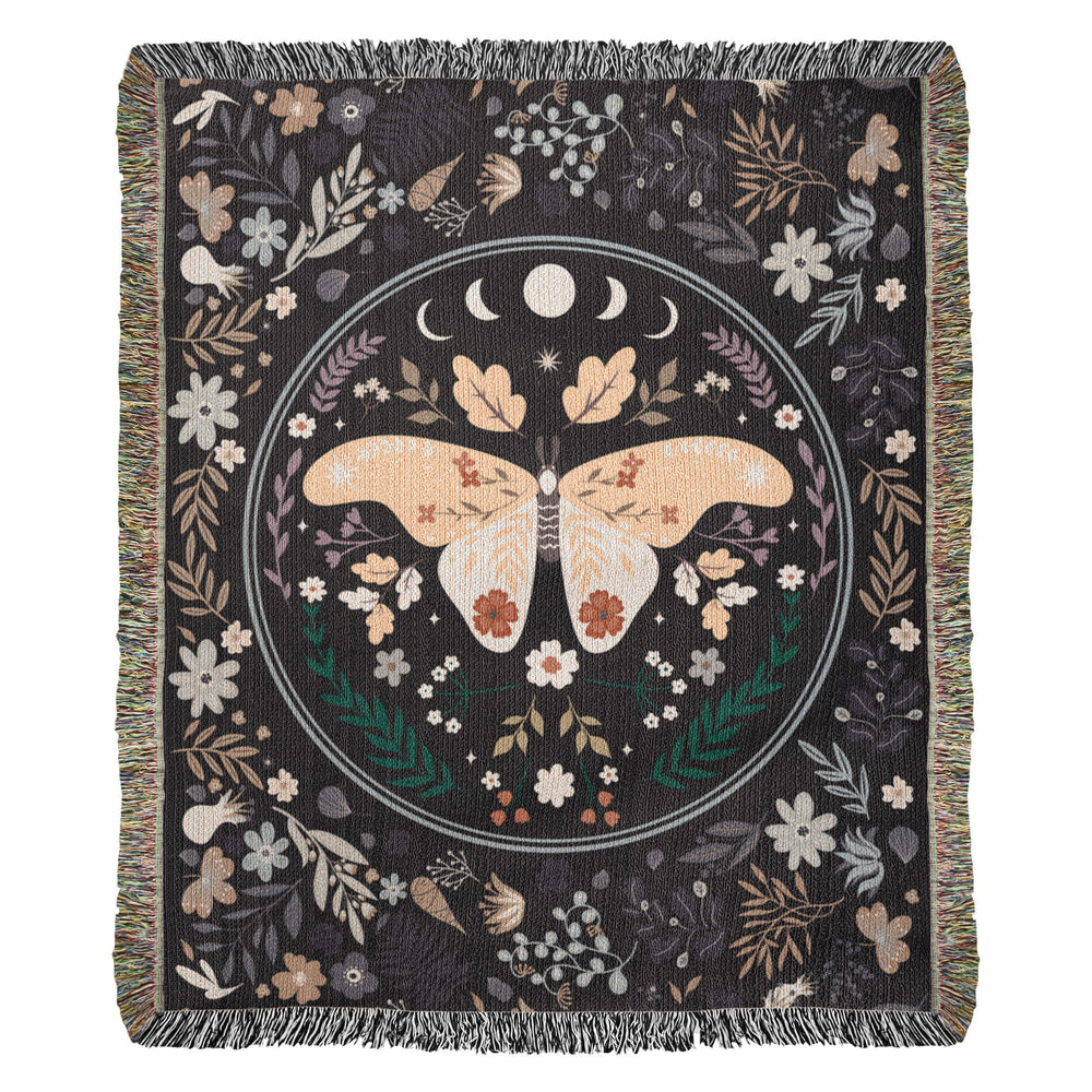 Bohemian Butterfly - Woven Blanket