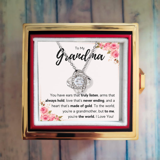 Never Ending Interlocking - Grandma Gifts From Granddaughter