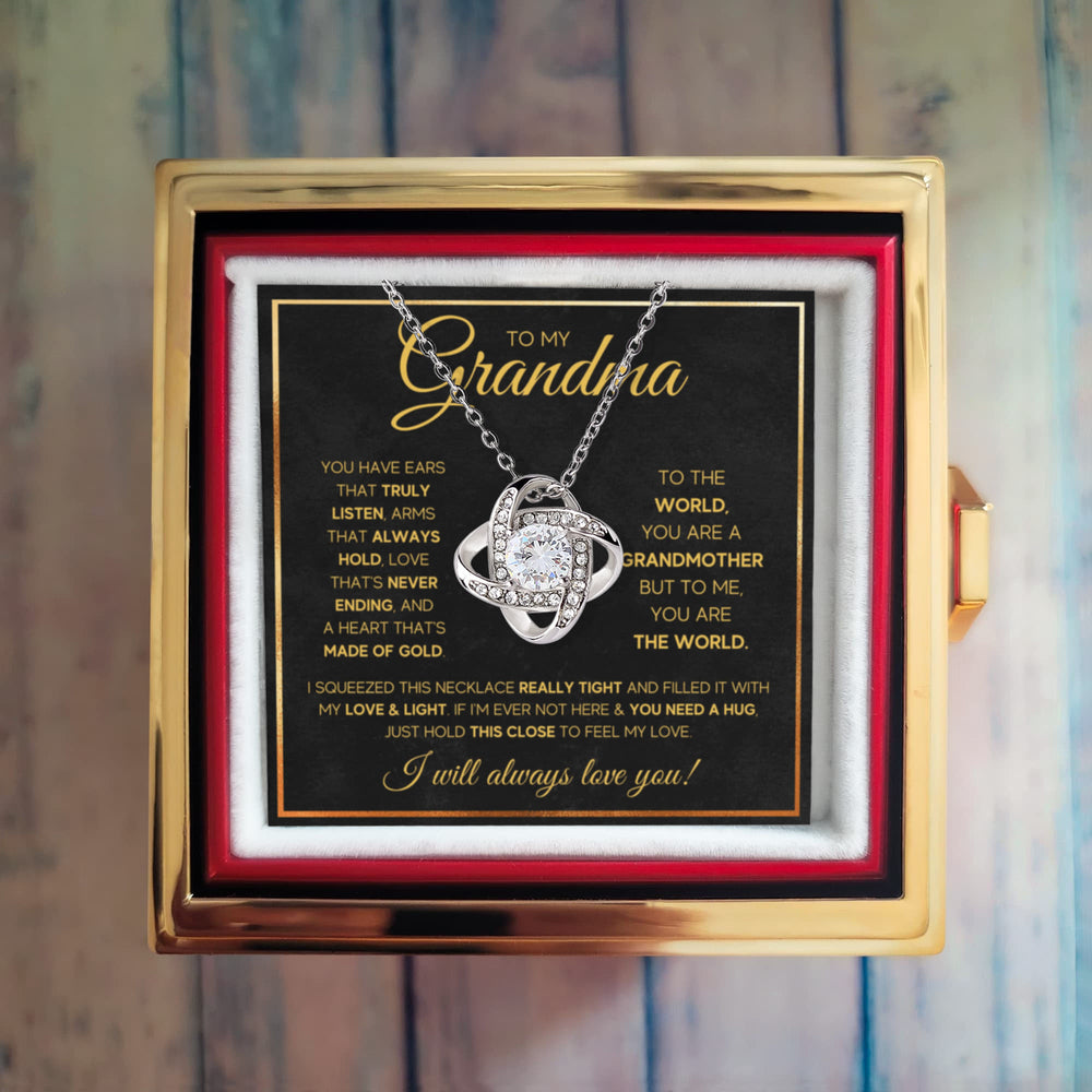 Never Ending Knot - Grandma Gifts From Granddaughter
