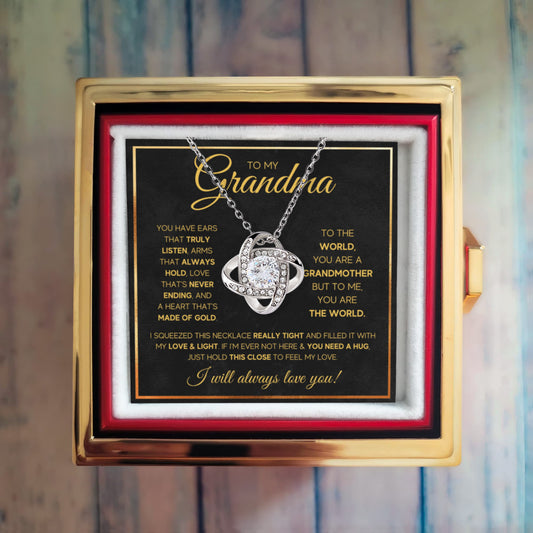 Never Ending Knot - Grandma Gifts From Granddaughter
