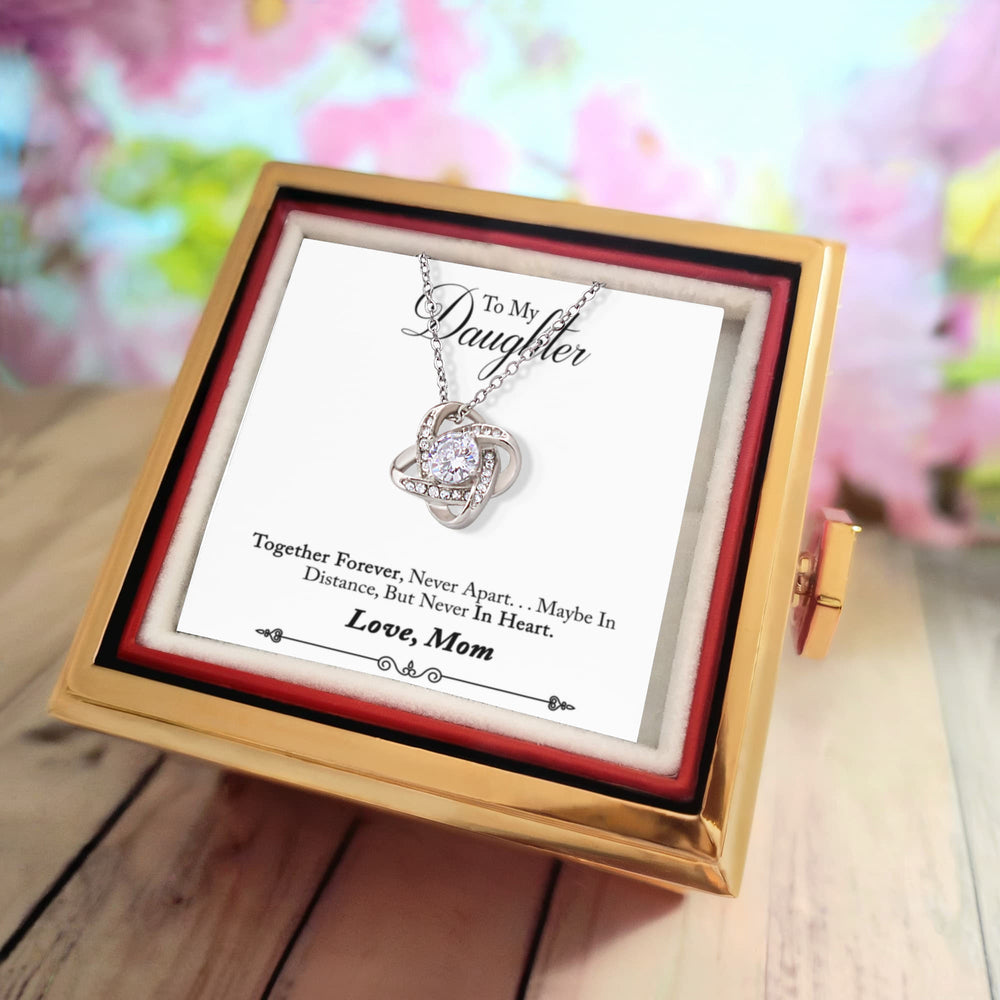 In Heart Infinity - Daughter Birthday Necklace with Rose Box