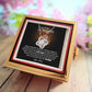 Old Lion Custom Name - Daughter Birthday Necklace with Rose Box