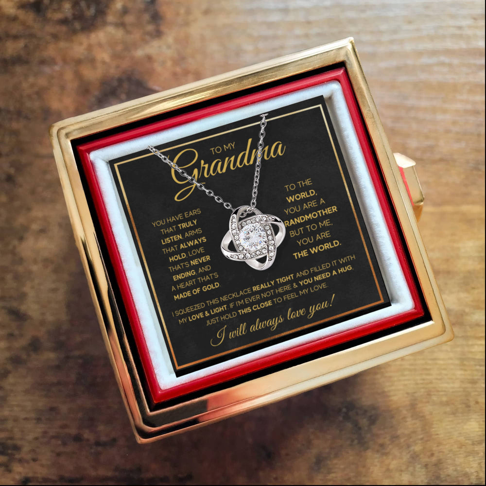 Never Ending Knot - Grandma Gifts From Granddaughter