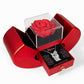 TO MY BEAUTIFUL MOM LITTLE GIRL ALLURING HEART ROSE BOX