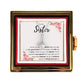 TO MY SISTER LOVE YOU SO ALLURING NECKLACE ROSE BOX GIFT SET