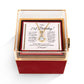 21ST BIRTHDAY RAIN ALLURING NECKLACE ROSE BOX GIFT SET