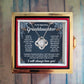 TO MY GRANDDAUGHTER SQUEEZED LOVE KNOT NECKLACE ROSE BOX GIFT SET
