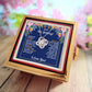 18TH BIRTHDAY WRAPPED LOVE KNOT NECKLACE ROSE BOX GIFT SET