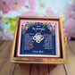 HAPPY 15TH BIRTHDAY WRAPPED LOVE KNOT NECKLACE ROSE BOX GIFT SET