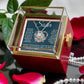 TO MY SISTER SQUEEZED LOVE KNOT NECKLACE ROSE BOX GIFT SET