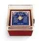 18TH BIRTHDAY WRAPPED LOVE KNOT NECKLACE ROSE BOX GIFT SET