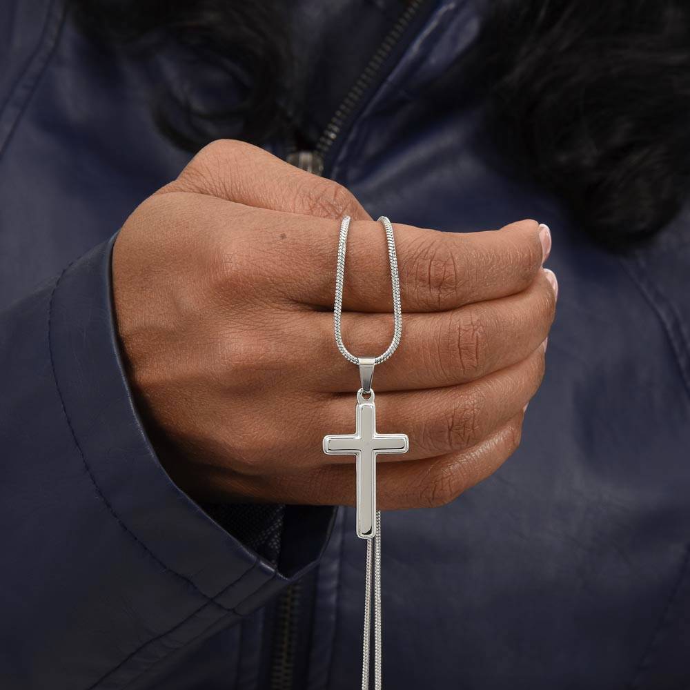 TO MY DAUGHTER CHAPTERS CROSS NECKLACE