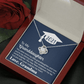 Graduation 2021, To Granddaughter, Love Knot Necklace