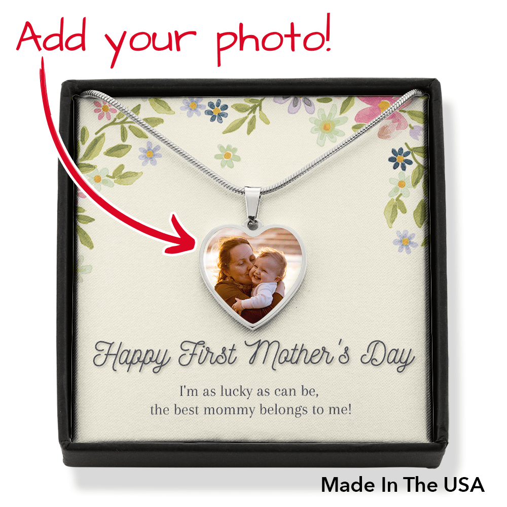To My Mom - Happy First Mother's Day - Necklace