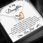 My Baby Girl - Interlocking Heart Necklace
